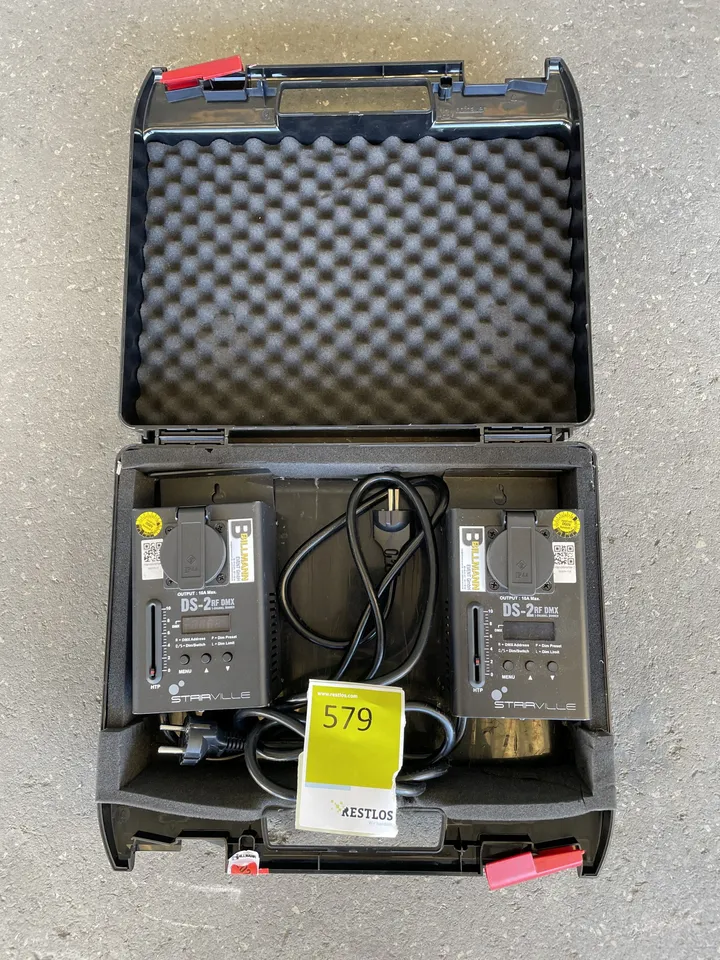 2x Handdimmer ohne Koffer